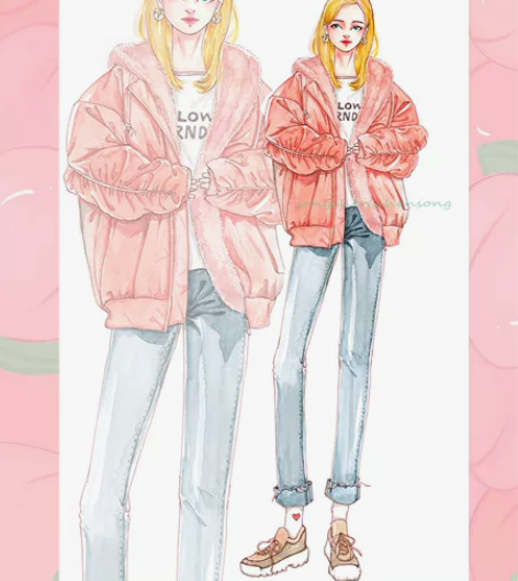 考研作品集服装设计作品集 服装效果图 感兴...