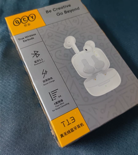 QCY蓝牙耳机T13,全新未拆封 感兴趣的...