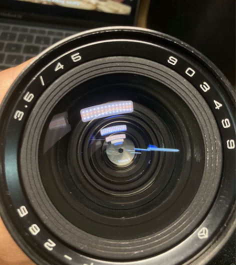 潘泰康p6口广角镜头45mm/3.5 和平...