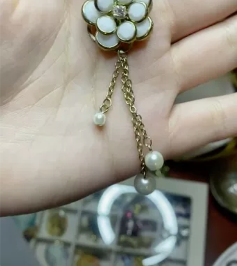 Vintage首饰 vintage中古项链...