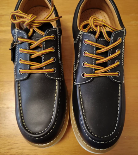 骆驼男休闲皮鞋，40，牛皮，偏硬偏重。闲置...