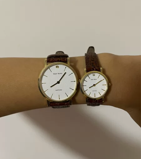 天王手表，大号9.9成新，小号9成新，便宜...