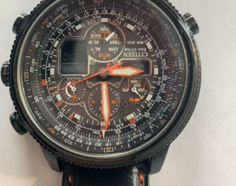 西铁城光动能六局电波表 空中之鹰jy803...