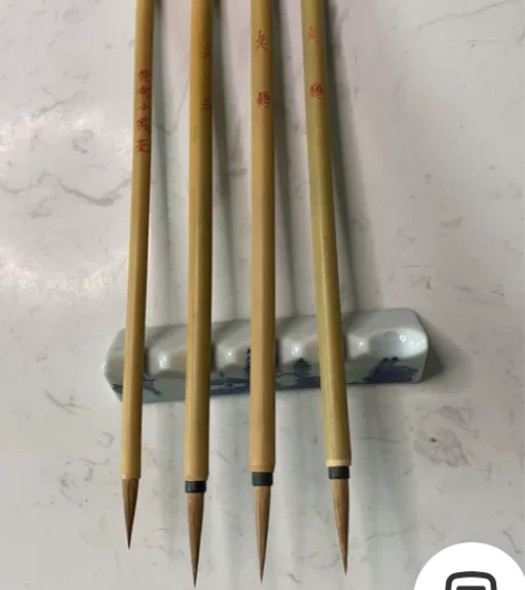 特价 七八十年代老毛笔 日本回流 狼毫 点...