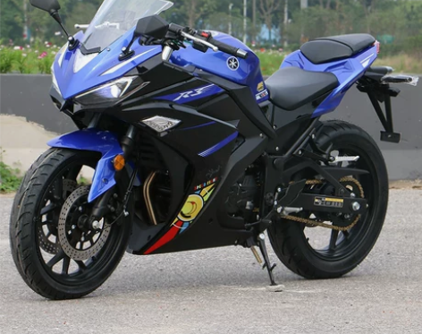 全新V6摩托车国四电喷跑车400双缸 公路...