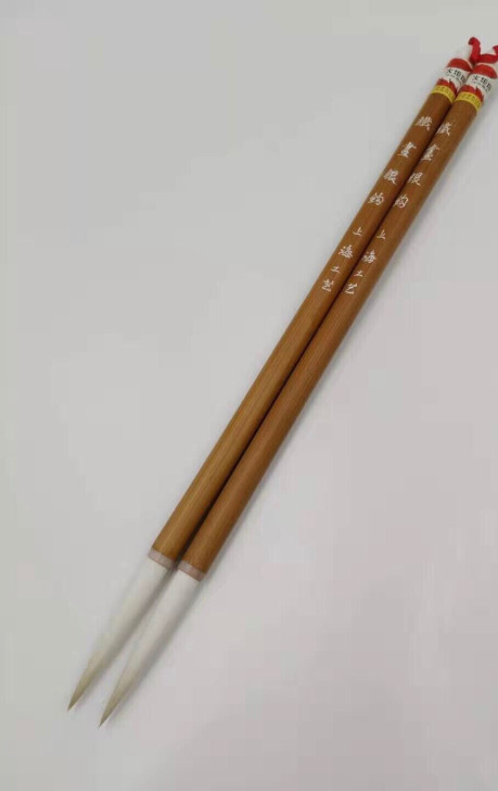 湖笔 老毛笔 铁画银钩 上海工艺，为苏州湖...