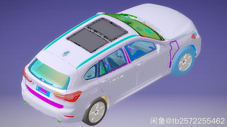 catia整车数据，合资车、国产车、SUV...