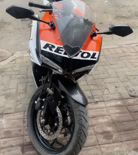 地平线400排量国威牌（没听过品牌），新车...