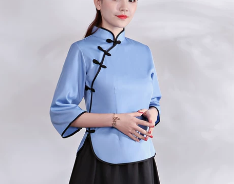 民国学生装棉麻套装民国风复古毕业班服学生装...