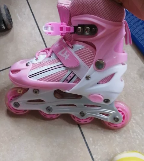 3-4-5岁女孩儿童溜冰鞋小孩旱冰鞋轮滑鞋...