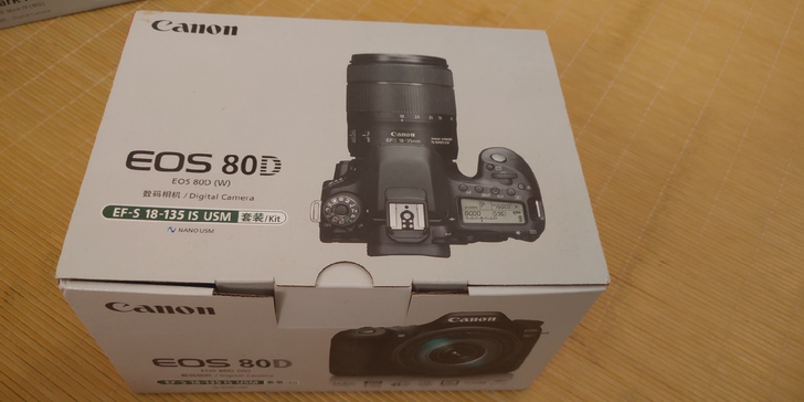 佳能80d 单机盒