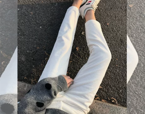 灯芯绒裤子女秋冬宽松哈伦裤休闲裤直筒裤女裤...