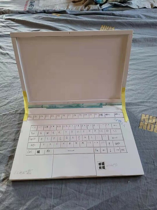手工制作笔记本电脑