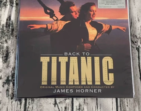 泰坦尼克号 金胶 黑胶唱片 2LP限量 带...