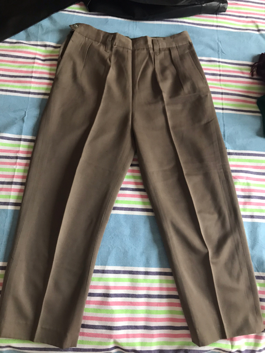 老式80年代北京友谊服装厂，女士西裤
