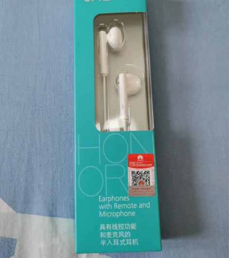 荣耀耳机AM115，原厂正品半入耳式，全新...