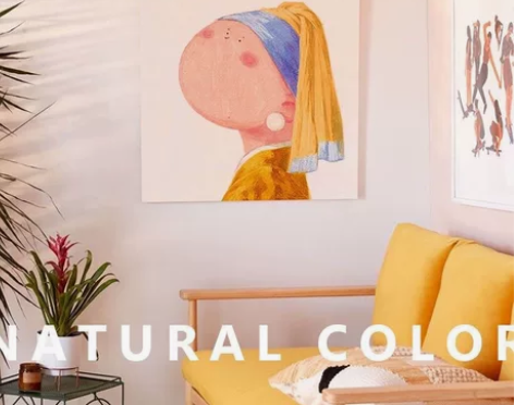 厂家直销一批：可爱趣味Q版挂画名画ins萌...