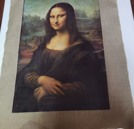 在欧洲博物馆买的名画复制品，内画33厘米*...