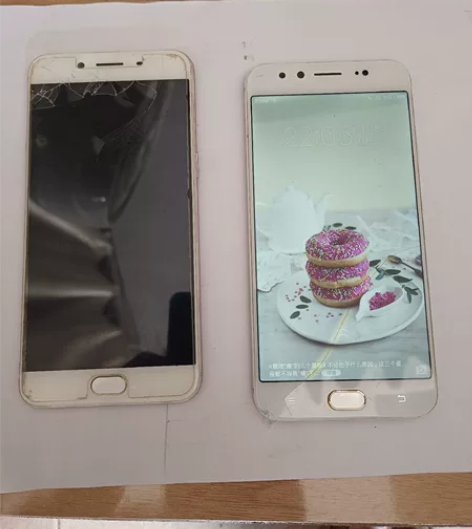 一台屏幕会显示，密码忘了，型号是vivo ...