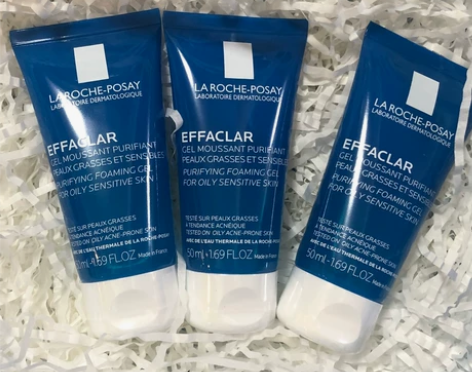 3瓶60包邮理肤泉清痘净肤洁面啫喱祛痘洗面...