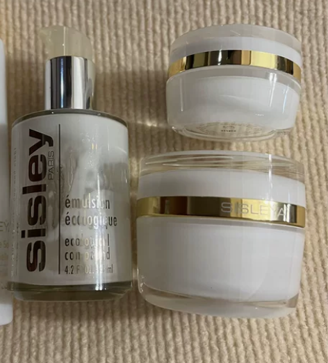 希思黎全能乳液抗皱面霜眼霜 三个120 不...