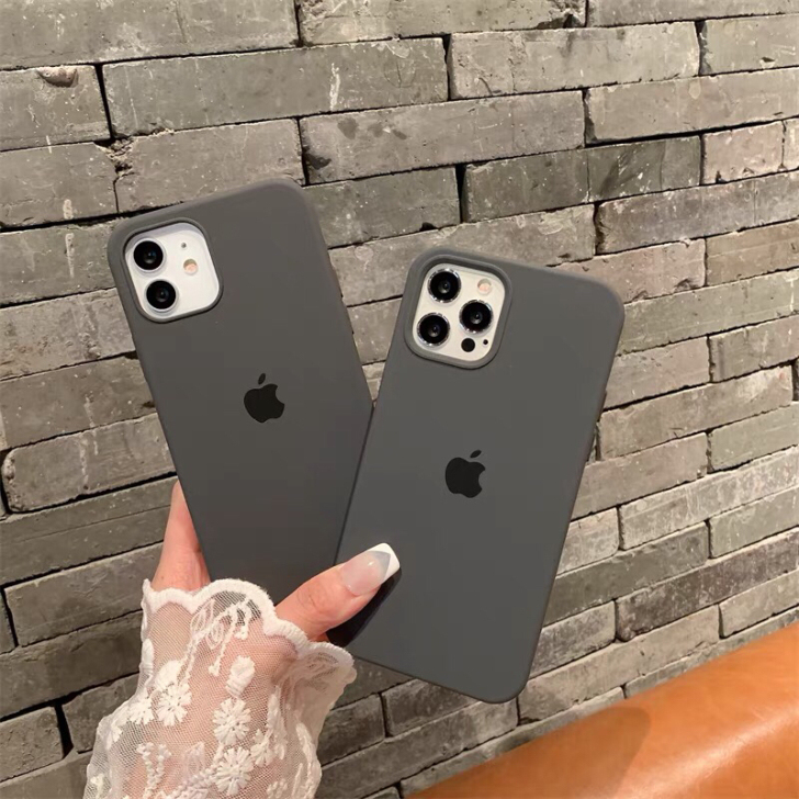 炭灰色iphone12液态硅胶苹果11手机...