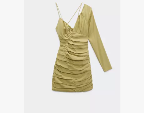 ZARA [折扣季] TRF 女装 褶皱装...