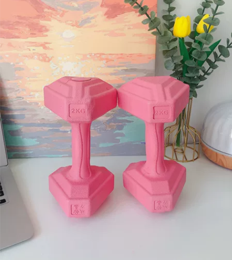 2kg?2个，共4kg哑铃 感兴趣的话点“...