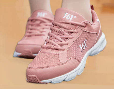361°女士运动鞋 鞋子运动鞋女网鞋秋季跑...