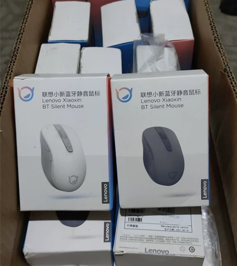 联想小新无线蓝牙静音鼠标多档调节人体工学家...