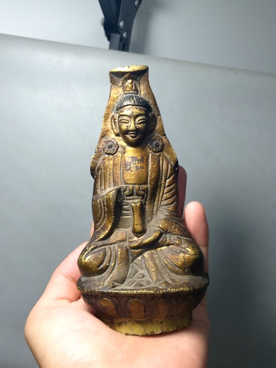 老铜造像大型铜佛像铜观音佛像