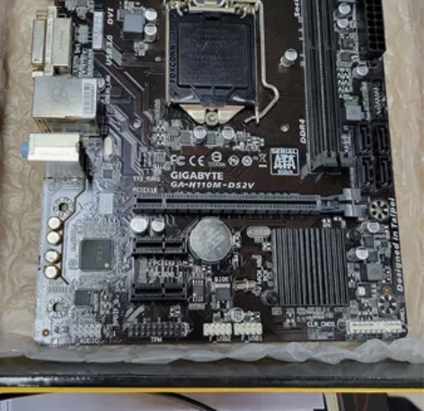 技嘉ga-h110m-ds2v， 无拆无修...