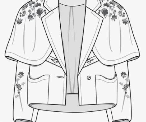 服装款式图代画，CDR或者AI都可以，全天...