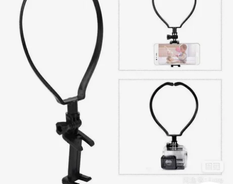 不干了 项圈支架GoPro大疆小蚁运动相机...