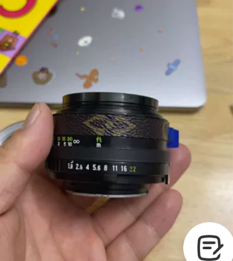 海鸥50 1.8,md卡口,光圈改了五角星...