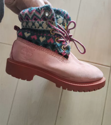 专柜正品天木兰Timberland马丁靴黄...