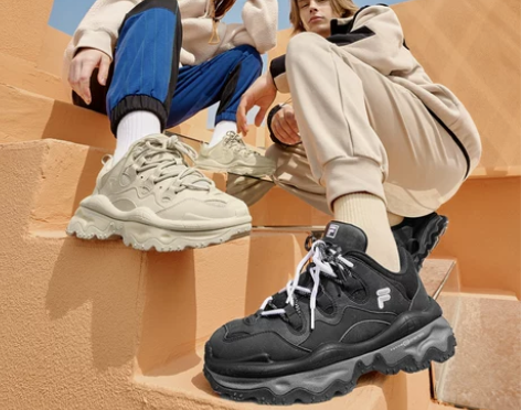 FILA FUSION斐乐潮牌女鞋休闲鞋2...