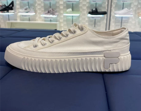 FILA斐乐帆布鞋男女夏季2021年新款春...