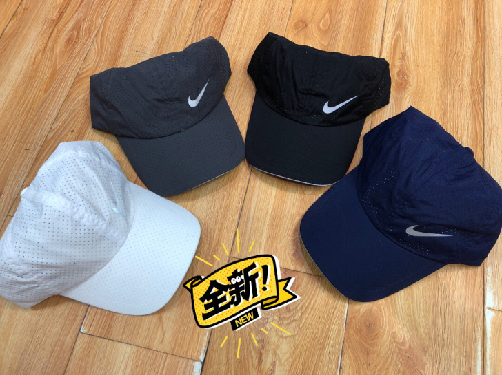 耐克速干帽子遮阳户外男太阳透气女防晒适用于...