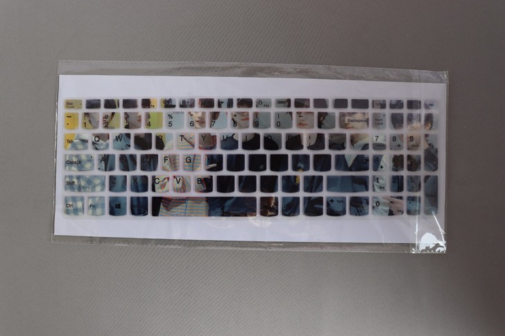 时代少年团定制键盘膜,型号是联想小新15 ...