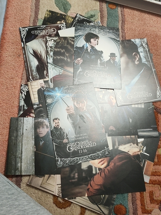 神奇动物在哪里的明信片