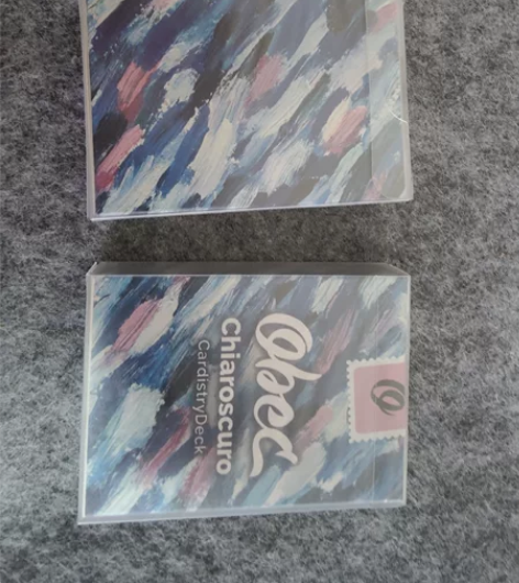 Obec油画扑克 全新未拆八角尖尖两幅打...