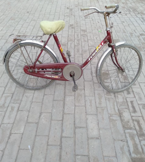 老飞鸽一辆。24的，内胎外胎，全部原件，有...