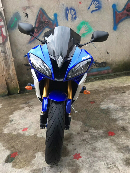 摩托跑车雅马哈R6 国四排放,二手摩托车精...
