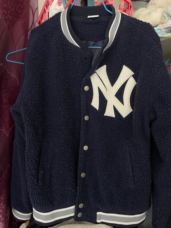 清衣柜啦 洋基队MLB羊羔绒外套