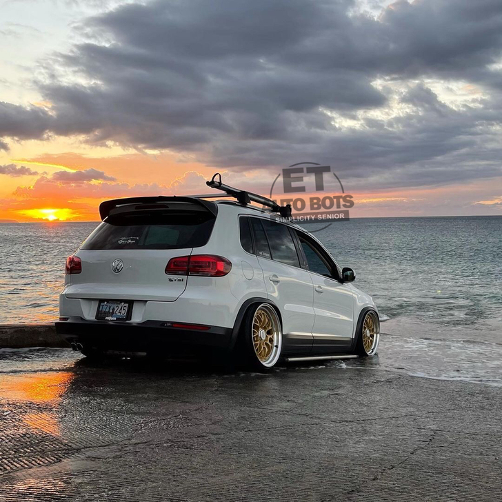 大众途观改装后雨刮删除取消后雨刮替换盖堵套...