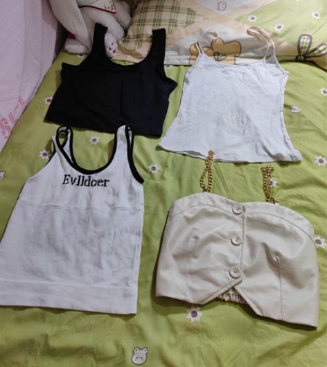 闲置女生吊带  四件100包邮  夏季的，...