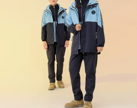 小学生冲锋衣校服冬季小学校服班服学生校服