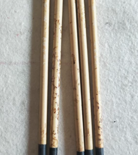 小紫毫毛笔，全新老库存八九十年代的老毛笔，...