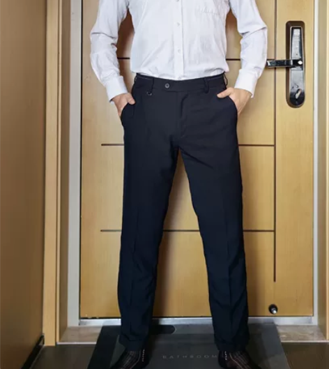 商务男士斜纹白衬衣长袖衬衫低价转手 实体店...